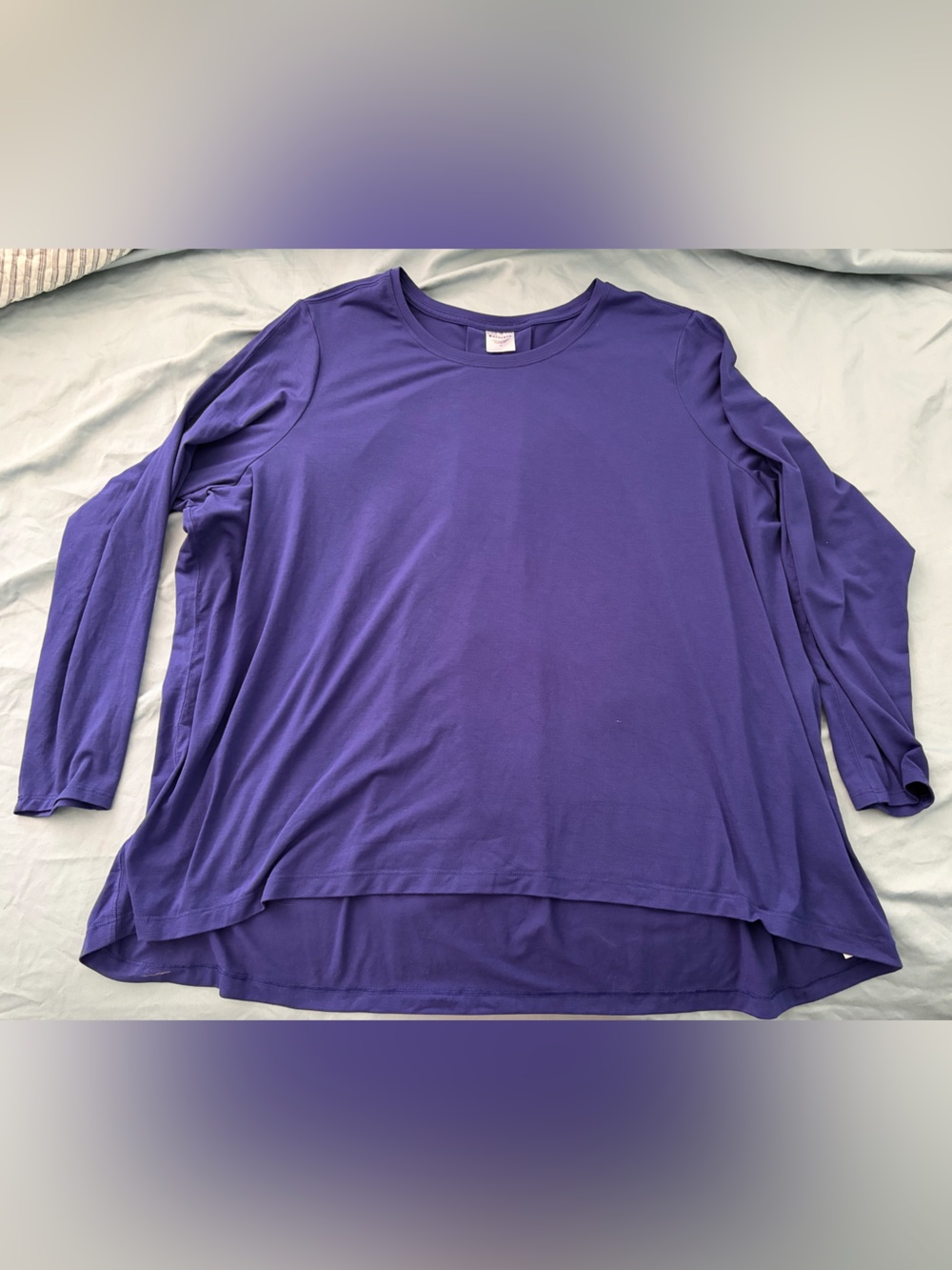 Athleta Women’s Long Sleeve Scoop Neck Top - indigo